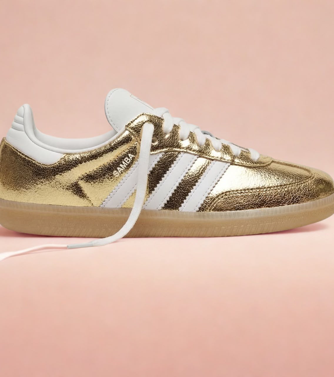 Adidas Samba OG (Metallic Gold Colorway)